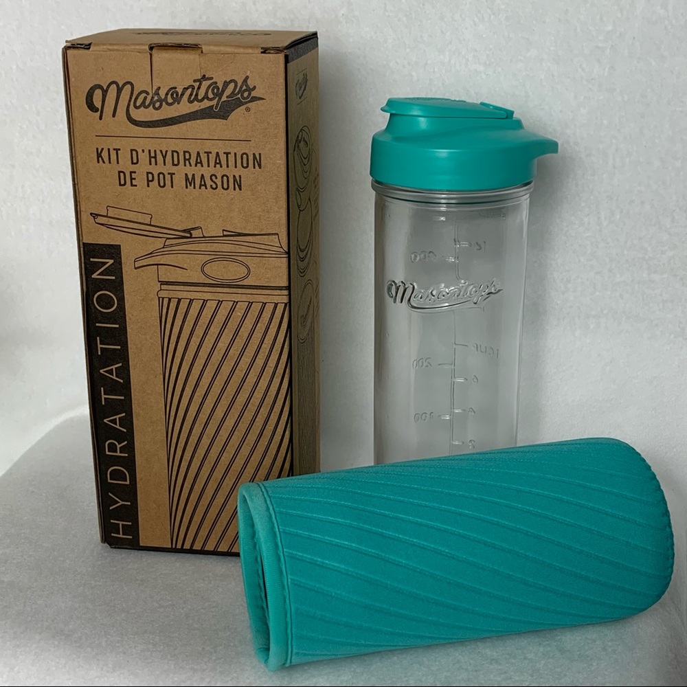 Masontops Hydration Kit Glass Multi Function Lid